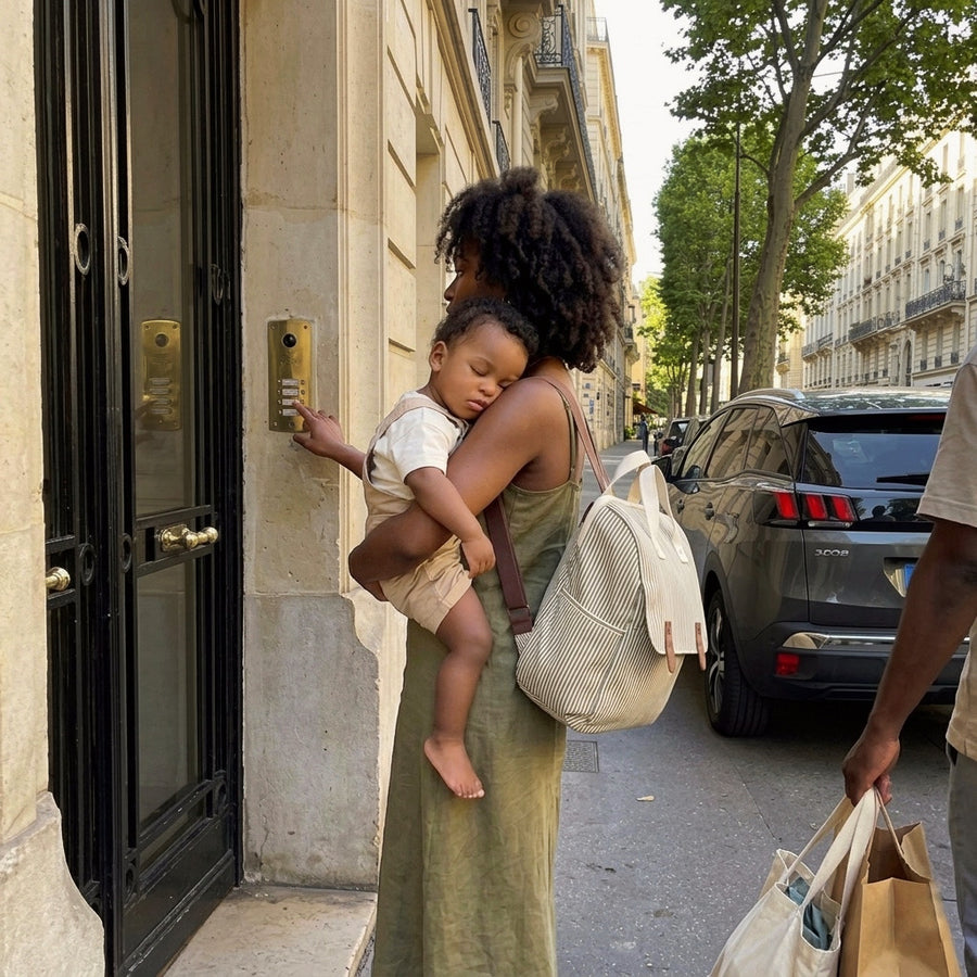 Chaque sortie avec bébé, les mains libres