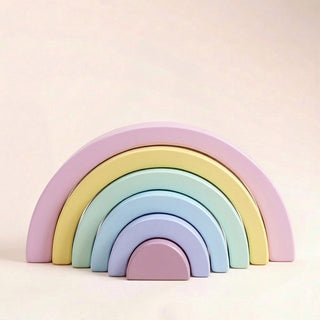 L'Arc-en-Ciel — Jeu d'Empilage Bois